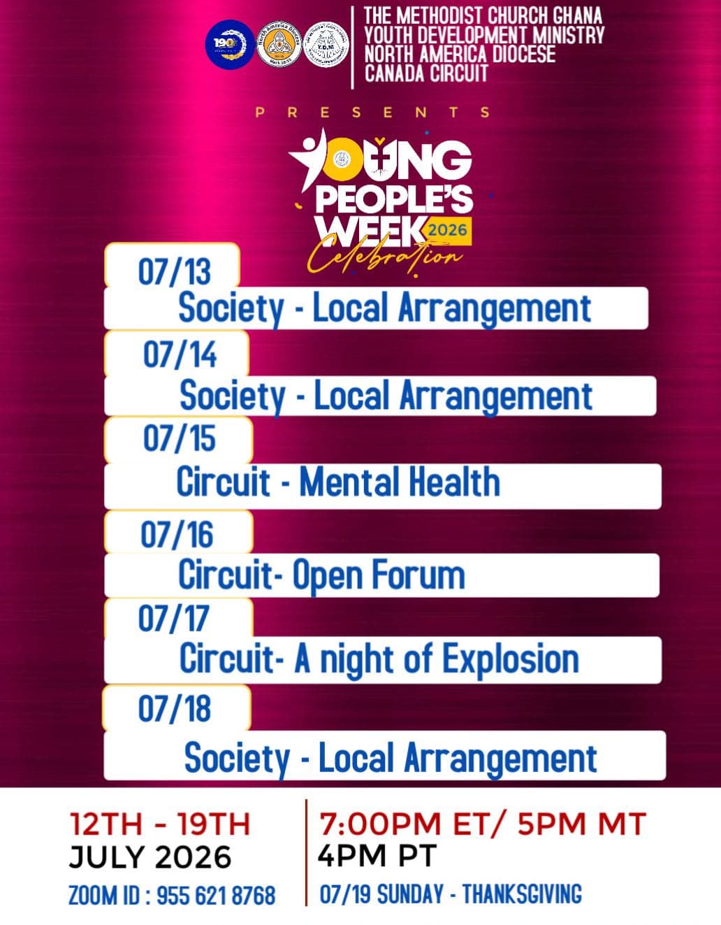 Young People's Week 2026