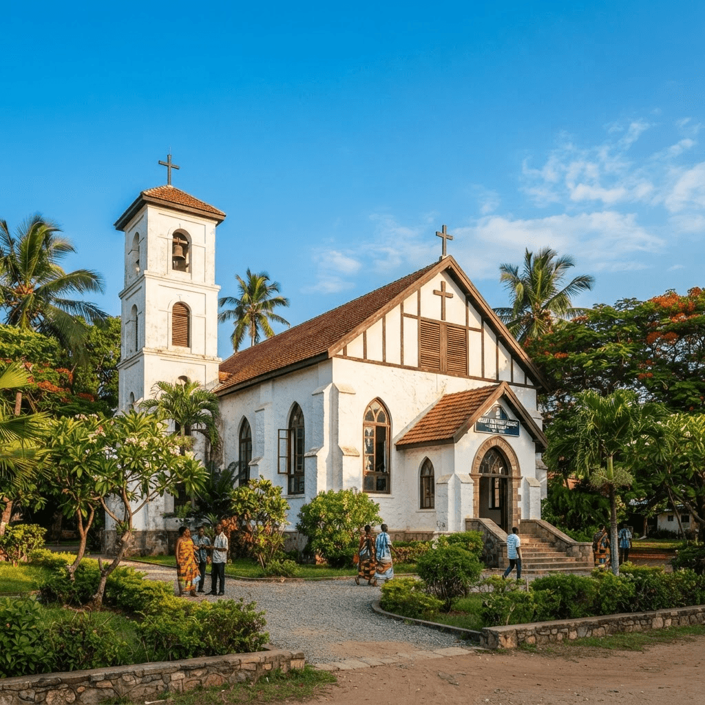Historic Methodist Church Ghana building